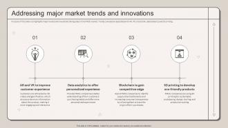 Addressing Major Market Trends And Innovations Strategic Marketing Plan To Increase