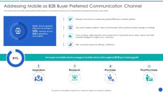 Addressing Mobile As B2B Buyer Demystifying Sales Enablement For Business Buyers