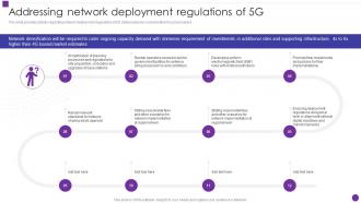 Addressing Network Deployment Regulations Of 5g Developing 5g Transformative Technology