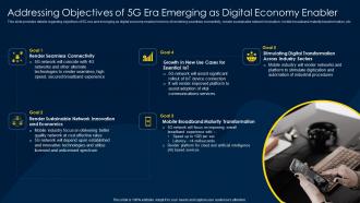 Addressing Objectives Of 5g Era Emerging As Digital Economy Enabler Deployment Of 5g Wireless System
