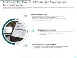 Addressing Our DevOps Infrastructure Management DevOps Infrastructure Design And Deployment Proposal IT