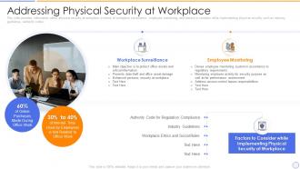 Addressing physical security at workplace building organizational security strategy plan