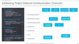 Addressing Project External Communication Channels How Firm Improve Project Management