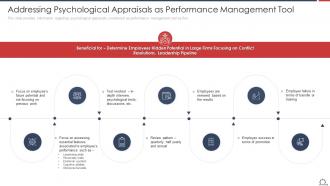 Addressing Psychological Appraisals Tool Optimize Employee Work Performance