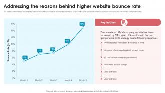 Addressing Reasons Behind Higher Website Bounce Best Seo Strategies To Make Website Mobile Friendly