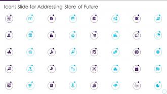 Addressing store future icons slide for addressing store of future