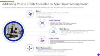 Addressing Various Events Lean Agile Project Management Playbook