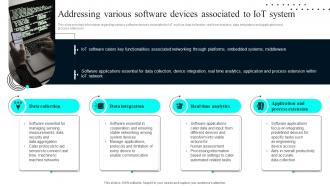 Addressing Various Software Devices Associated To Iot Deployment Process Overview