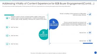 Addressing Vitality Of Content Demystifying Sales Enablement For Business Buyers