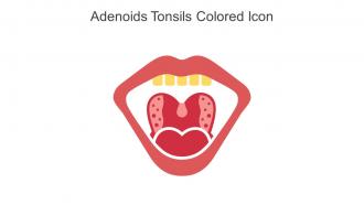 Adenoids Tonsils Colored Icon In Powerpoint Pptx Png And Editable Eps Format
