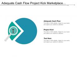 Adequate cash flow project kick marketplace development supplier onboarding
