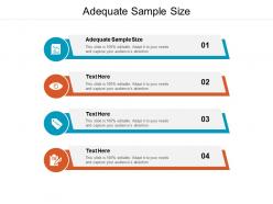 Adequate sample size ppt powerpoint presentation icon backgrounds cpb