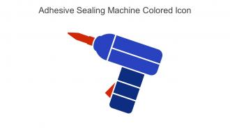 Adhesive Sealing Machine Colored Icon In Powerpoint Pptx Png And Editable Eps Format