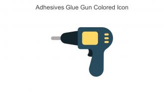 Adhesives Glue Gun Colored Icon In Powerpoint Pptx Png And Editable Eps Format