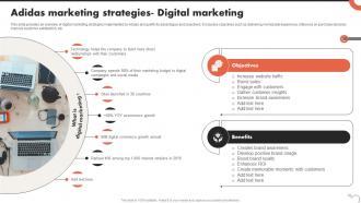 Adidas Marketing Strategies Digital Marketing Critical Evaluation Of Adidas Strategy SS