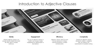 Adjective Versus Relative Clauses Explained PPT Slides AT Images Compatible