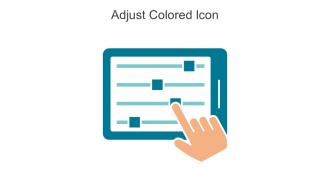 Adjust Colored Icon In Powerpoint Pptx Png And Editable Eps Format