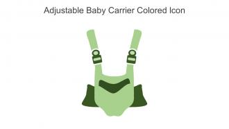 Adjustable Baby Carrier Colored Icon In Powerpoint Pptx Png And Editable Eps Format
