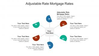 Adjustable rate mortgage rates ppt powerpoint presentation ideas design templates cpb