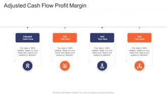 Adjusted Cash Flow Profit Margin In Powerpoint And Google Slides Cpb