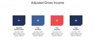 Adjusted gross income ppt powerpoint presentation slides master slide cpb
