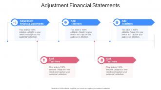 Adjustment Financial Statements In Powerpoint And Google Slides Cpb