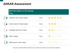 Adkar assessment ppt styles objects