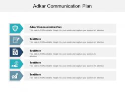 Adkar communication plan ppt powerpoint presentation inspiration example cpb
