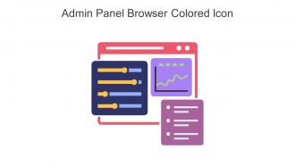 Admin Panel Browser Colored Icon In Powerpoint Pptx Png And Editable Eps Format