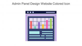 Admin Panel Design Website Colored Icon In Powerpoint Pptx Png And Editable Eps Format