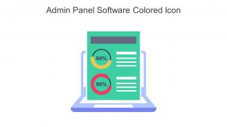 Admin Panel Software Colored Icon In Powerpoint Pptx Png And Editable Eps Format