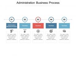 Administration business process ppt powerpoint presentation professional cpb