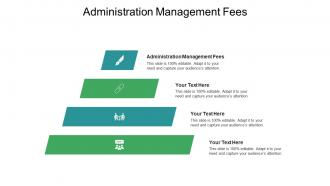 Administration management fees ppt powerpoint presentation professional styles cpb