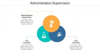 Administration supervision ppt powerpoint presentation model format ideas cpb