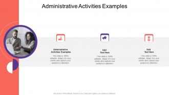 Administrative Activities Examples In Powerpoint And Google Slides Cpb
