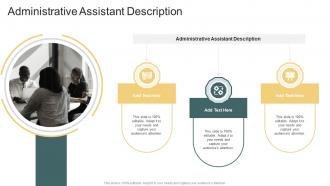 Administrative Assistant Description In Powerpoint And Google Slides Cpb