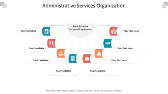 Administrative services organization ppt powerpoint presentation summary example cpb