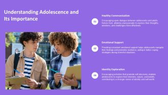 Adolescence Identity Formation And Emotional Growth PPT Slides AT Colorful Graphical