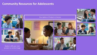 Adolescence Identity Formation And Emotional Growth PPT Slides AT Template Captivating
