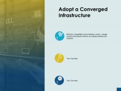 Adopt a converged infrastructure gears check list ppt powerpoint presentation show images