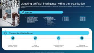 Adopting Artificial Intelligence Within The Organization Hyperautomation Industry Report