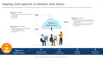 Adopting Cloud Approach To Transform Retail Finance Digital Transformation Of Retail DT SS