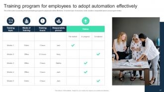 Adopting Digital Transformation With Automation Tools To Accelerate Business Growth DT CD Ideas Template
