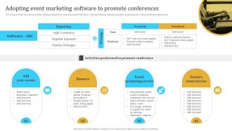 Adopting Event Marketing Software To Promote Engaging Audience Through Virtual Event MKT SS V