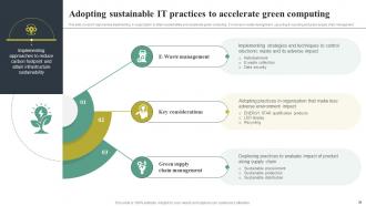 Adopting Green Computing For Attaining IT Infrastructure Sustainability Complete Deck Template Aesthatic