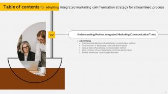 Adopting Integrated Marketing Communication Strategy For Streamlined Process MKT CD V Unique Aesthatic