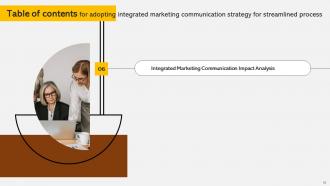 Adopting Integrated Marketing Communication Strategy For Streamlined Process MKT CD V Appealing Engaging