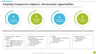 Adopting Transparent Employee Advancement Opportunities Strategies To Improve Diversity DTE SS