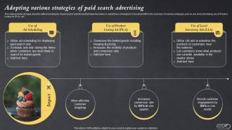 Adopting Various Strategies Of Paid Search Advertising Efficient Bake Shop MKT SS V