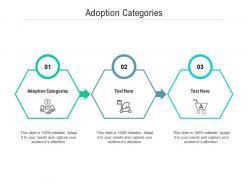Adoption categories ppt powerpoint presentation show example file cpb